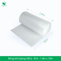 B16 - 1.4m x 10m - Bóng khí xốp hơi, xốp nổ màng xốp hơi