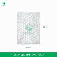 B2 - 20x15 cm - 50 TÚI BONG BÓNG KHÍ - TÚI XỐP HƠI