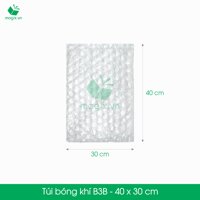 B3B - 40x30 cm - 50 Túi bong bóng khí - túi màng xốp hơi - gói hàng đóng hàng