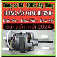 B4-Đảo Cơ-(BẠC ĐẠN 6200, B4, 100% dây đồng) chuyển hướng điện và cơ, ro 46 mm, sa 20 mm (mới 100%), kèm tụ 2 uf