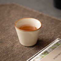 B4 Đồ Sứ Sôi Gạo Vàng Nhữ Diêu Công Phu Trà Cụ Gốm Sứ Nhỏ Chén Trà Gia Dụng Chén Trà Ph