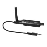 B5 Bluetooth Transmitter Wireless Audio Transmitter Stereo Bluetooth 4.0 Music Stream External Antenna Strong Signal for TV Notebook DVD PC CD Player