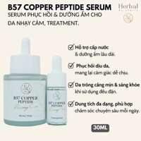 B57 COPPER PEPTIDE  SERUM- Serum đa Peptide cấp ẩm, chống lão hóa, phục hồi, làm dịu và hỗ trợ đầy sẹo