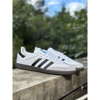 B7579036-455 Adidas Samba Giày thể thao cổ điển màu trắng/đen