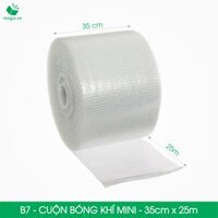 B9 - 0,35x100 m - Cuộn Bong Bóng Khí - Màng xốp hơi - Xốp nổ - Gói hàng bọc hàng
