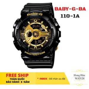 Đồng hồ nữ Casio BA-110 - màu 7A3DR, 7A2DR, 7A1DR, 8ADR, 1ADR