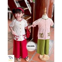 Bà ba áo ren quần đũi bé gái