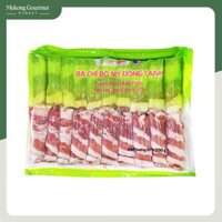 Ba chỉ bò Mỹ cắt lát Fresh Food 500g - Đông lạnh