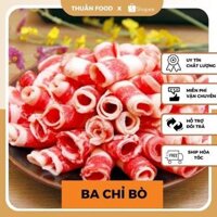 Ba Chỉ Bò Mỹ THUẦN FOOD Đông Lạnh 500 Gram (Ship Hỏa Tốc HCM)