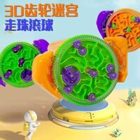 Ba Chiều Khối Rubik Mê Cung Bóng Đồ Chơi Xếp Hình Đột Phá Cân Bằng Gear Bóng Khoa Học Giáo Dục Trẻ Em Tập Trung Huấn Luyện