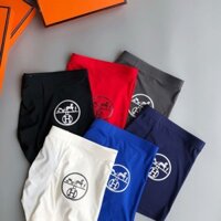 [Ba Gói] Quần Lót Nam H Dành Cho Nam Băng Lụa Võ Sĩ Mỏng Thoáng Khí Bốn Hộp Quần Sọc Tuổi Teen Đầu