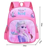 Ba lô balo Elsa siêu nhẹ CHO BÉ GÁI HỌC SINH MẪU GIÁO MẦM NON frozen 2