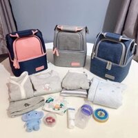Ba lô bỉm sữa Vcool Balo giữ nhiệt bảo quản sữa mẹ