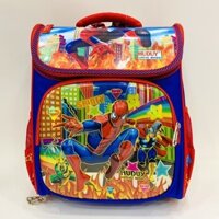 Ba lô - cặp học sinh siêu nhẹ chống gù lưng cho bé trai cấp 1 hình Siêu nhân nhện Spiderman nổi VSTYLE - HUDUY CÓ SẴN