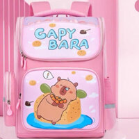 Ba Lô Cặp Sách, Ba Lô Capybara cho học sinh từ  Lớp 1 -6 Chống gù Chống thấm nước