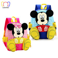 Ba Lô Cho Bé Mầm Non & Mẫu Giáo 2-6 Tuổi Mickey&Minnie CUNCHICI BLV08