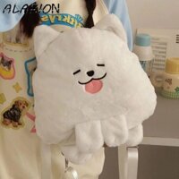 Ba lô chó con sang trọng ALARION, Túi đựng chó Samoyed Kawaii, Tai mềm thời trang có chân Học sinh