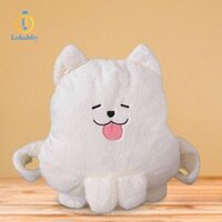 Ba lô chó Samoyed dành cho nữ Cô gái Hoạt hình Dễ thương Đáng yêu Phong cách