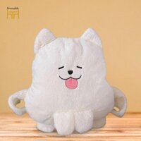 Ba lô chó Samoyed ngộ nghĩnh cho nữ Ba lô dung tích lớn cho bé gái