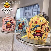 ♣❐Ba lô cho trẻ em Con vịt nhỏ màu vàng mới biết đi Bé trai và bé gái Bé có giá trị cao Trường mẫu giáo Mẫu giáo Nhỏ, Tr