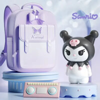 Ba lô chống gù trẻ em Sanrio, cặp đi học cho học sinh tiểu học lớp 1-6, Kuromi ba lô bé gái, ba lô chống nước siêu nhẹ