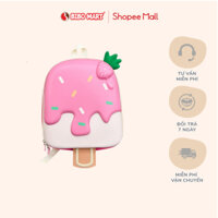 Ba Lô Chống Thấm Nước Hình Que Kem Vải Nylon Dày Dặn Bền Bỉ Thiết Kế Chống Gù Bảo Vệ Vai Cho Bé