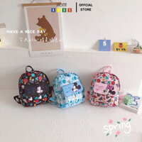 Ba Lô Chuột Mickey Cho Bé - Balo Cho Bé Mầm Non, Mẫu Giáo Hình Chuột Mickey Siêu Dễ Thương HM204 - Homikids