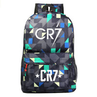 Ba lô CR7 Cristiano Ronaldo cho trẻ em đi học thông thường Đi bộ đường dài Du lịch Daypack Túi đeo vai đại học Túi ngoài trời