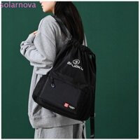 Ba lô dây rút thể thao SOLARNOVA, Túi bóng rổ Nylon chống thấm nước, Dây rút dung lượng lớn di động Lưu trữ nhiều lớp Túi tập thể dục cắm trại
