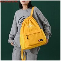 Ba lô dây rút thể thao RADIANTSYNC, Túi bóng rổ dung tích lớn chống nước, Túi tập thể dục cắm trại bằng Nylon thời trang