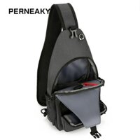 Ba lô đeo PERNEAKY, Túi đeo chéo thể thao đi bộ đường dài du lịch, Túi đeo ngực nam nữ đa năng thời trang
