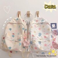 Ba lô đeo vai DALIA, Ba lô đựng máy tính xách tay du lịch nhẹ bằng vải Polyester, Túi đi học dành cho học sinh chống mài mòn dung tích lớn