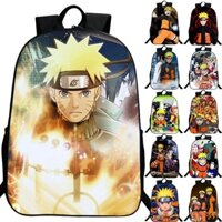 Ba lô đi học họa tiết nhân vật anime Naruto Kakashi Uchiha Itachi Quà cho trẻ em