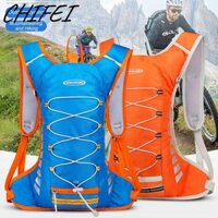 Ba lô đi xe leo núi CHIFEI, Ba lô đi xe đạp siêu nhẹ có thể gập lại, Gói Daypack du lịch chống mài mòn dung tích lớn di động