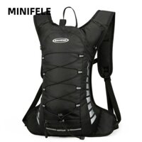 Ba lô đi xe leo núi MINIFELE, Ba lô đi xe đạp có thể gập lại siêu nhẹ, Gói Daypack du lịch chống nước dung tích lớn chống mài mòn