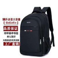 Ba lô du lịch dung tích lớn 60L 70L, túi đi học chống nước cho nam