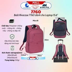Ba lô đựng máy xách tay RIVACASE 7760 15.6 inch