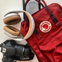 BA LÔ FJALLRAVEN KANKEN CLASSIC  DEEP RED/FOLK RANDOM