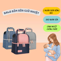 Ba lô giữ nhiệt đựng bỉm sữa cao cấp sành điệu cho Mẹ