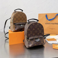 Ba lô hạt tiêu hoa cũ Túi xách nữ đa năng da bò nguyên bản có hộp quà tặng LL333333-122795Bl