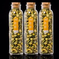 Ba lọ hoa cúc khô (1set 3 lọ thuỷ tinh như ảnh)