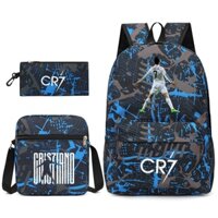 Ba Lô Học Sinh In Hình Ngôi Sao Bóng Đá Luo CR7 Merchandise