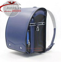 Ba lô học sinh Randoseru chống gù lưng Nhật bản, Cặp sách chống gù lưng Nobita 2016 cho học sinh nam vào lớp 1- lớp 9 ( Màu xanh navy)