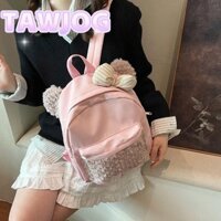 Ba lô học sinh TAWJOG, Túi đi học nhẹ đẹp mắt, Túi sách 12 inch dung tích lớn của Nhật Bản dễ thương dành cho bé gái