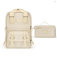 Ba lô máy ảnh Cwatcun D78 Túi đựng máy ảnh chống nước Ba lô chụp ảnh Vỏ máy ảnh dung tích lớn có giá đỡ chân máy tính xách tay 15,6 Inch dành cho nam giới