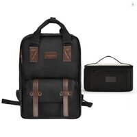 Ba lô máy ảnh Cwatcun D78 Túi đựng máy ảnh chống nước Ba lô chụp ảnh Vỏ máy ảnh dung tích lớn có giá đỡ chân máy tính xách tay 15,6 Inch dành cho nam giới