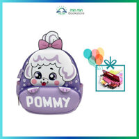 Ba lô MG Cute Pets hình động vật dễ thương dành cho bé tặng kèm 01 hộp sáp màu