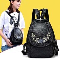 Ba lô mini thời trang mới cho phụ nữ, túi đeo trước ngực cao cấp, da mềm thời trang hot