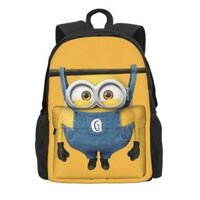 Ba lô Minion 17 Inch Anime Trường tiểu học Ba lô Laptop Hoạt hình Túi sách