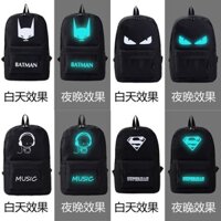 Ba lô nam nữ phát sáng phong cách Hàn Quốc mẫu mới mùa thu cặp sách học sinh cấp 2 ba lô thời trang cá tính trẻ trung đi đường phố